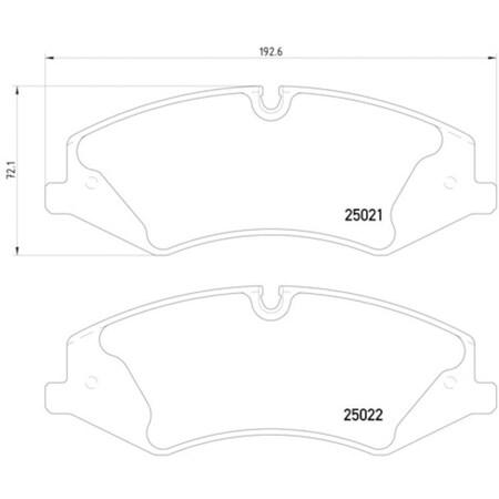 Pagid Brakes Disc Brake Pad, 355015081 355015081